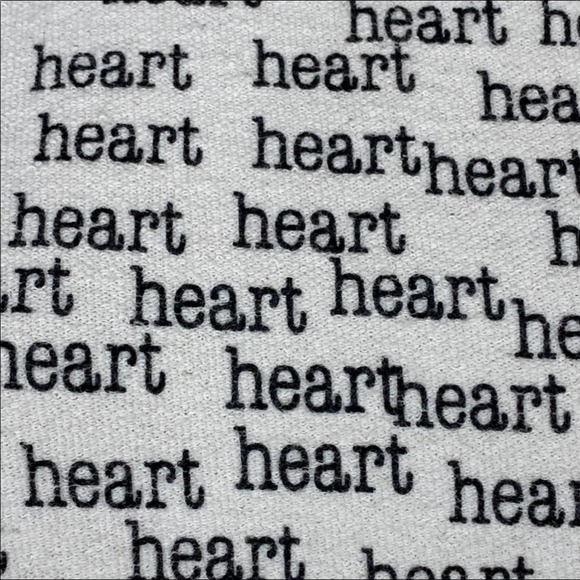 Make It Good Organic Heart Printed Shirt Med - Picture 11 of 11